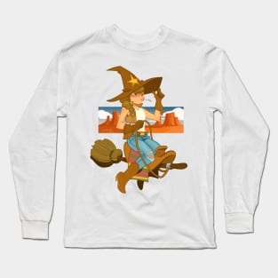 western witch Long Sleeve T-Shirt